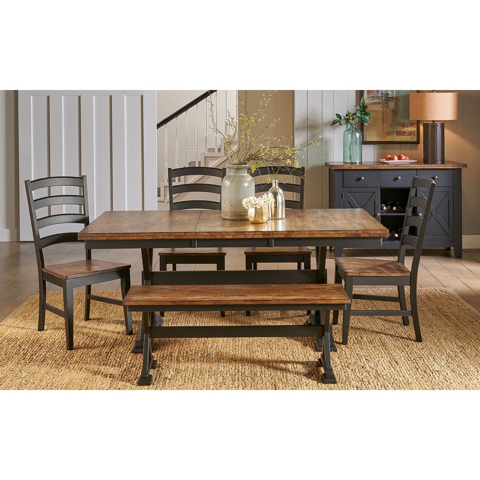 Butterfly dining table & 4 hotsell chairs